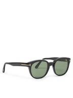 Okulary przeciwsłoneczne - Tom Ford Okulary przeciwsłoneczne FT1180 01N Czarny - miniaturka - grafika 1