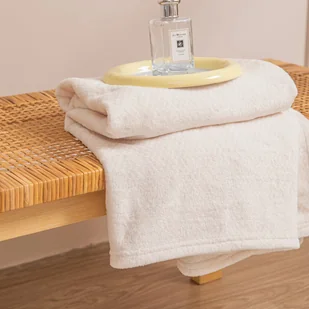 Koc 200 x 220 Pluszowy Mikrofibra Willy Kremowy - Koce - miniaturka - grafika 7