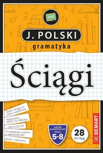 Język polski. Gramatyka. Ściągi edukacyjne - Materiały pomocnicze dla uczniów - miniaturka - grafika 1