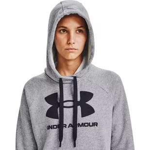 Bluza damska Under Armour Rival Fleece Logo Hoodie - Bluzy sportowe damskie - miniaturka - grafika 3