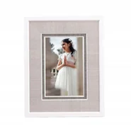 Ramki na zdjęcia - ﻿Ramka na zdjęcie 30x40 Velvet Beige, okazjonalna - miniaturka - grafika 1