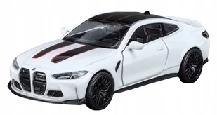 Bmw M4 Csl Biały 1:36 Nowy Metalowy Model - Zabawki zdalnie sterowane - miniaturka - grafika 1