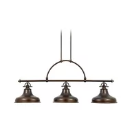 Lampy sufitowe - Elstead Lighting Emery 3Lt Island Light Palladian Bronze QZ/EMERY3P PN Elstead lampa wisząca stylowa QZ/EMERY3P PN) - miniaturka - grafika 1