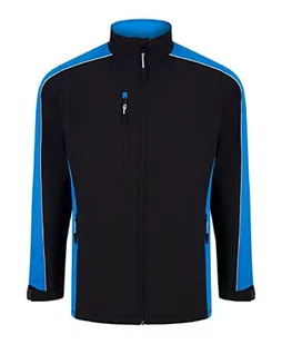 ORN Męska kurtka Avocet, Czarny / refleksyjny niebieski, XL - Kurtki męskie - miniaturka - grafika 1