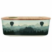 Pozostałe akcesoria kuchenne - LUNCHBOX Z TWORZYWA PLA Z PRZEGRÓDKĄ AIR BALLOON VALLEY 800 ml - CHIC-MIC - miniaturka - grafika 1