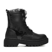 Buty dla dziewczynek - Trzewiki NIGHTMARE BEFORE CHRISTMAS CEO-CS-AW25-358DNBC Czarny - miniaturka - grafika 1