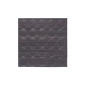 Zawiasy, okucia i inne akcesoria - Zaślepka samoprzylepna czarna ANDPOL - miniaturka - grafika 1