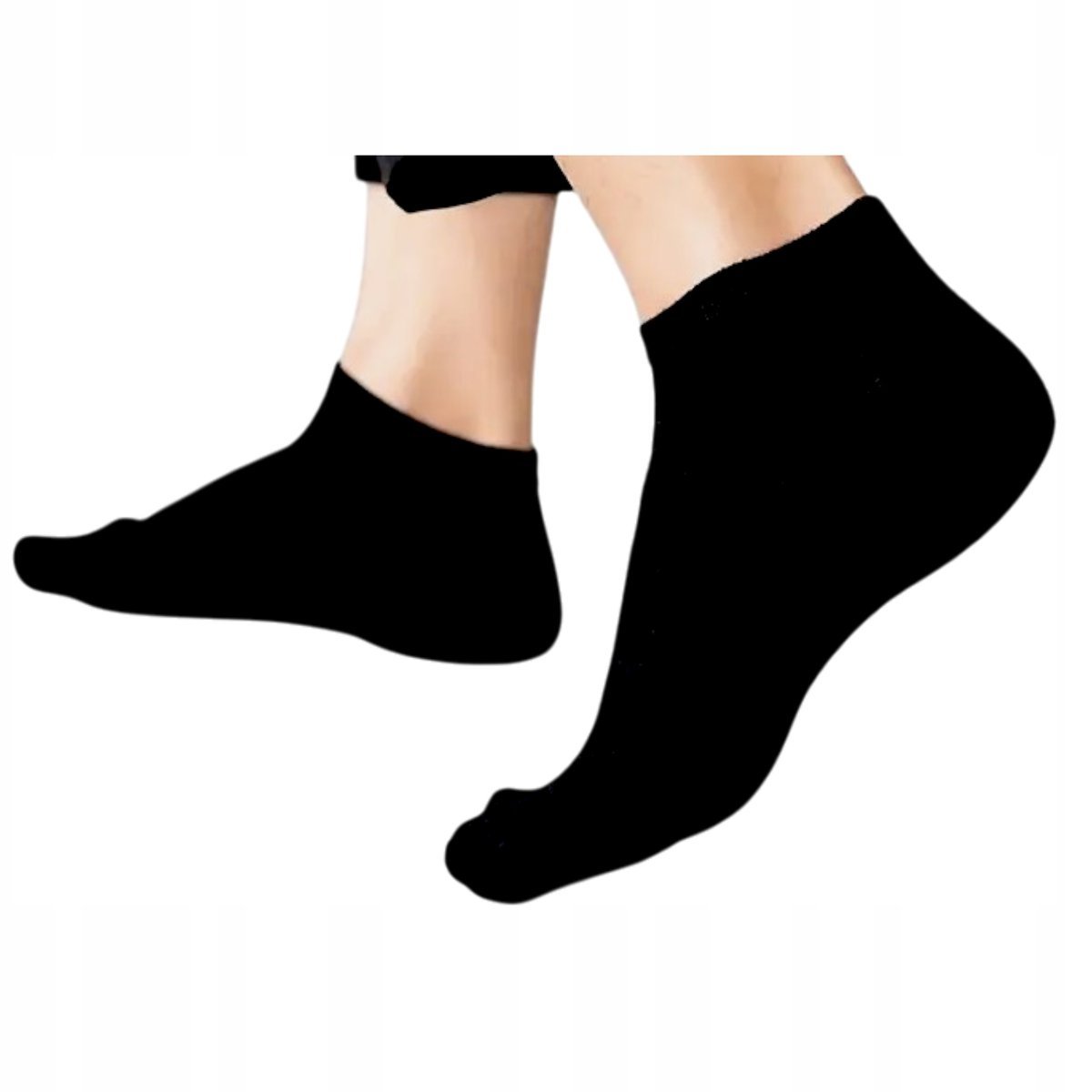 Stopki damskie bambusowe czarne rozmiar 35/38