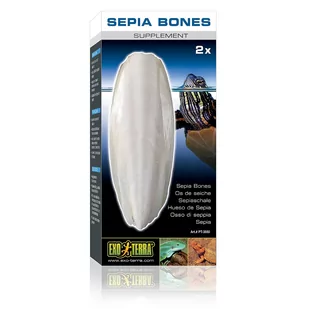 Exo Terra Sepia Bones - Sepia Naturalna Dla Gadów 2Szt. - Pokarm dla płazów i gadów - miniaturka - grafika 1