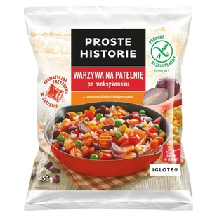 Iglotex - Proste historie Warzywa na patelnie po meksykańsku - Dania mrożone - miniaturka - grafika 1