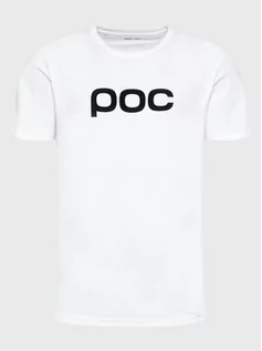 Koszulki i topy damskie - POC T-Shirt 61602 Biały Regular Fit - grafika 1