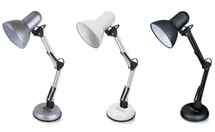 ELD112S Esperanza lampka biurkowa e27 avior srebrna - Lampy stojące - miniaturka - grafika 3