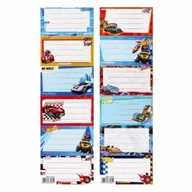 Szkolne artykuły papiernicze - Naklejki na zeszyt Hot Wheels (25szt) - STARPAK - miniaturka - grafika 1