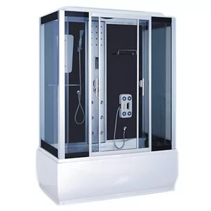 Prostokątna kabina z hydromasażem 150x83 cm MO-2005 - Kabiny z hydromasażem - miniaturka - grafika 1
