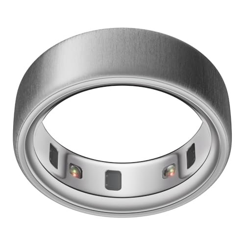 Oura Ring 4 - Brushed Silver - Rozmiar 15