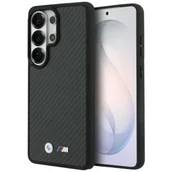 Etui i futerały do telefonów - Etui BMW M Kevlar Logo MagSafe do Samsung Galaxy S26 Ultra Czarny - miniaturka - grafika 1