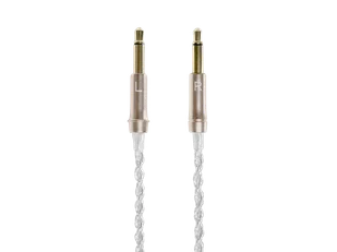 Meze Audio mono 3.5 mm - 3.5 mm balanced silver plated upgrade cable - Akcesoria do słuchawek - miniaturka - grafika 1
