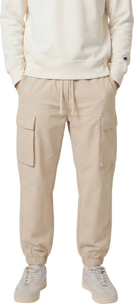 Champion Spodnie męskie Champion Woven Cargo Pants beżowe 221867 MS041 S