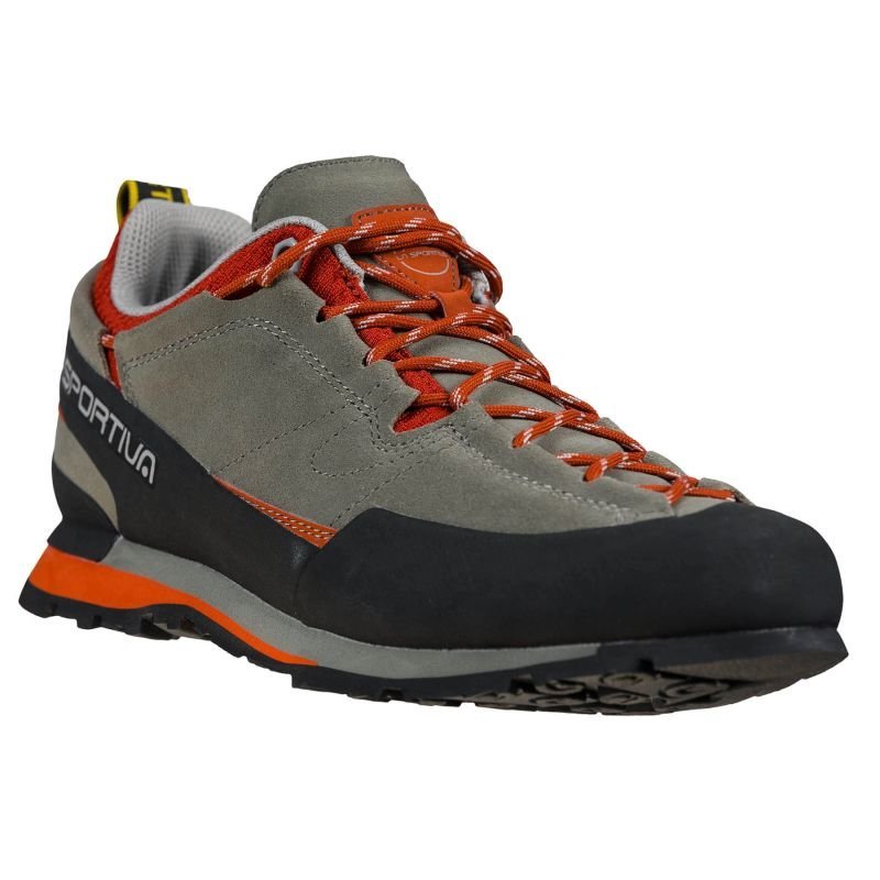 La Sportiva Boulder X Buty Mężczyźni, clay/saffron EU 42,5 2021 Buty podejściowe 838909313-42