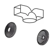 Filtry do okapów - Teka Zestaw do recyrkulacji WS0050 (40490104) - miniaturka - grafika 1