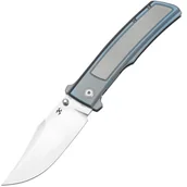 Scyzoryki - Kansept knives Bison Satin CPM S35VN Niebieski Anodowany Tytan K1108B2 - miniaturka - grafika 1