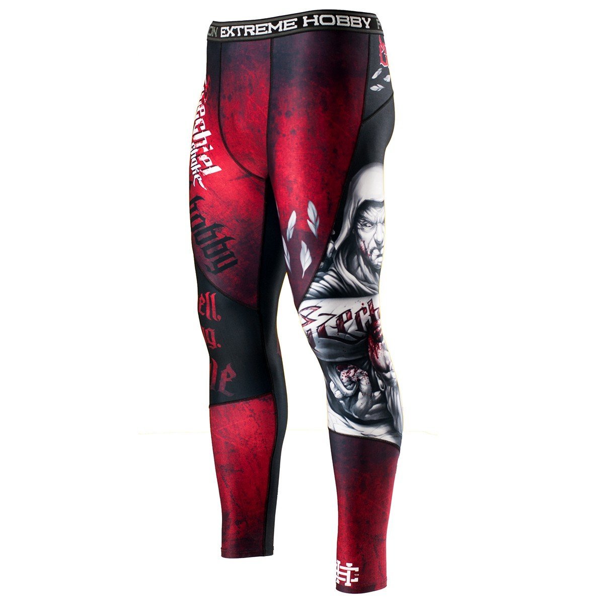 Extreme Hobby, Legginsy męskie, Ezechiel, rozmiar L, czarny