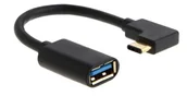 Adaptery i przejściówki - Microconnect USB3.1CAF05BH-ANG zmieniacz płci / kabli USB Type C USB-A Czarny USB3.1CAF05BH-ANG - miniaturka - grafika 1