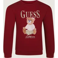 Bluzy dla dziewczynek - Guess Bluza Regular Fit - miniaturka - grafika 1