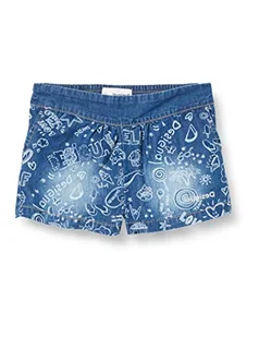 Desigual Szorty dziewczęce Denim_Martin, niebieski (Jeans Vaquero 5053), 116 cm - Spodenki damskie - miniaturka - grafika 1