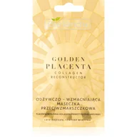 Maseczki do twarzy - Bielenda GOLDEN PLACENTA Collagen Reconstructor Odżywczo wzmacniająca maseczka 8.0 ml - miniaturka - grafika 1