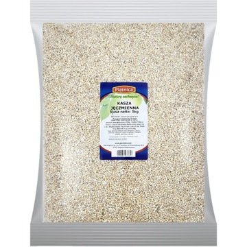 Kasza Jęczmienna Wiejska Gruba 5kg Piątnica Kasza Jęczmienna