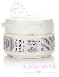 YOU&YOUR HORSE BRRR... SO COLDLY COOLING GEL żel chłodzący 300ml - - Akcesoria jeździeckie - miniaturka - grafika 1