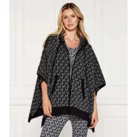 Swetry damskie - Michael Kors Wełniane ponczo | Oversize fit - miniaturka - grafika 1