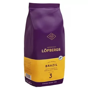 Lofbergs Löfbergs Brazil 1kg kawa ziarnista Roast 3 LOF.BRASIL.R3.1KG - Kawa - miniaturka - grafika 1