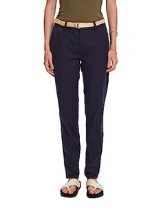 ESPRIT Spodnie damskie 993EE1B312, 400/NAVY, 38/32, 400/granatowy, 38W / 32L - Spodnie damskie - miniaturka - grafika 1