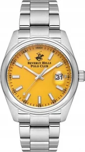 Zegarek Zegarek męski BEVERLY HILLS BP3598X.301 żółty fashion na prezent - Zegarki męskie - miniaturka - grafika 1