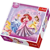 Puzzle - Trefl, puzzle, Disney, Księżniczki, okrągłe, 150 el. - miniaturka - grafika 1