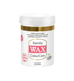 Pilomax SP. Z O.O. WAX Kamilla ColourCare maska regenerująca włosy natur - Maski do włosów - miniaturka - grafika 2