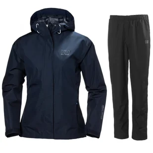 Helly Hansen Seven J, damski, ciemnoniebieski/czarny - Pozostała odzież narciarska - miniaturka - grafika 1