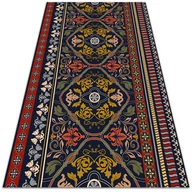Dywany - Modny winylowy dywan Kwiatowy wzór boho 100x150 cm - miniaturka - grafika 1