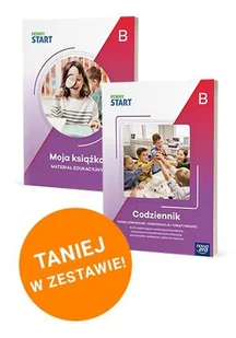 Pewny start. B Zestaw Moja książka. Codziennik. Funkcjonowanie, komunikacj, kreatywność - Materiały pomocnicze dla nauczycieli - miniaturka - grafika 1