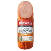 Pasztet i przetwory mięsne - Olewnik Krakowska sucha z filetem z kurczaka 255 g - miniaturka - grafika 1