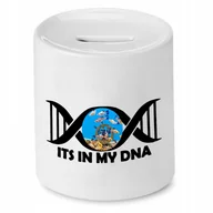 Skarbonki - DLA AKWARYSTY SKARBONKA ITS IN MY DNA z Nadrukiem ze Zdjęciem - miniaturka - grafika 1