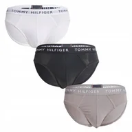 Majtki męskie - Męskie Slipy Tommy Hilfiger 3Pak UM0UM02206-0TG S - miniaturka - grafika 1