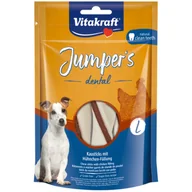 Przysmaki dla psów - Przysmak funkcjonalny dla psa JUMPERS DENTAL TWISTED L kurczak 150g Vitakraft - miniaturka - grafika 1