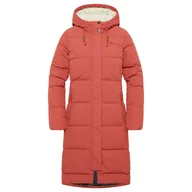 Kurtki damskie - Damski płaszcz puchowy Jack Wolfskin NORDLICHT COAT W red coral - XS - miniaturka - grafika 1