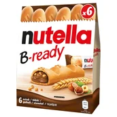 Koncentraty warzywne, przeciery - Nutella FERRERO NUTELLA B-READY 132G zakupy dla domu i biura 73536294 - miniaturka - grafika 1