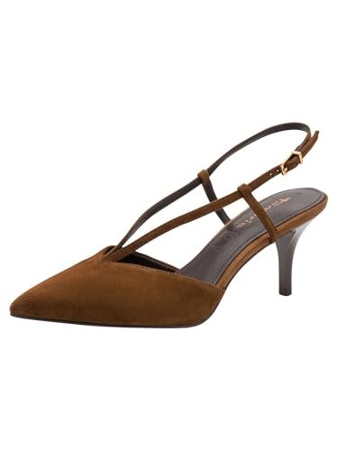 Tamaris Damskie czółenka Sling 1-29620-46, koniak, 40 EU