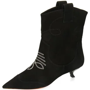 Melvin & Hamilton Botki damskie Aurora 1 czarne 37, czarny, 37 EU - Botki damskie - miniaturka - grafika 1