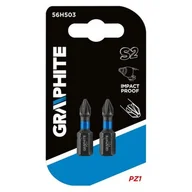 Narzędzia warsztatowe - Topex Grupa sp. z o.o. S.K. Bity udarowe PZ1x25mm 2szt. 56H503 - miniaturka - grafika 1